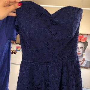 Heart shaped shirt dress